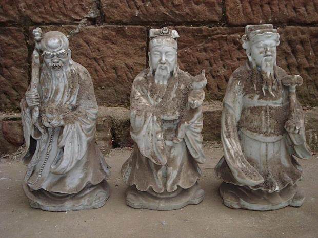 Jingdezhen Ceramic machine Cultural Revolution Porcelain Old Factory Goods 60s Fu Loo SuSamsung Bag Old Bunk Genuine Sculpture Porcelain Pendulum