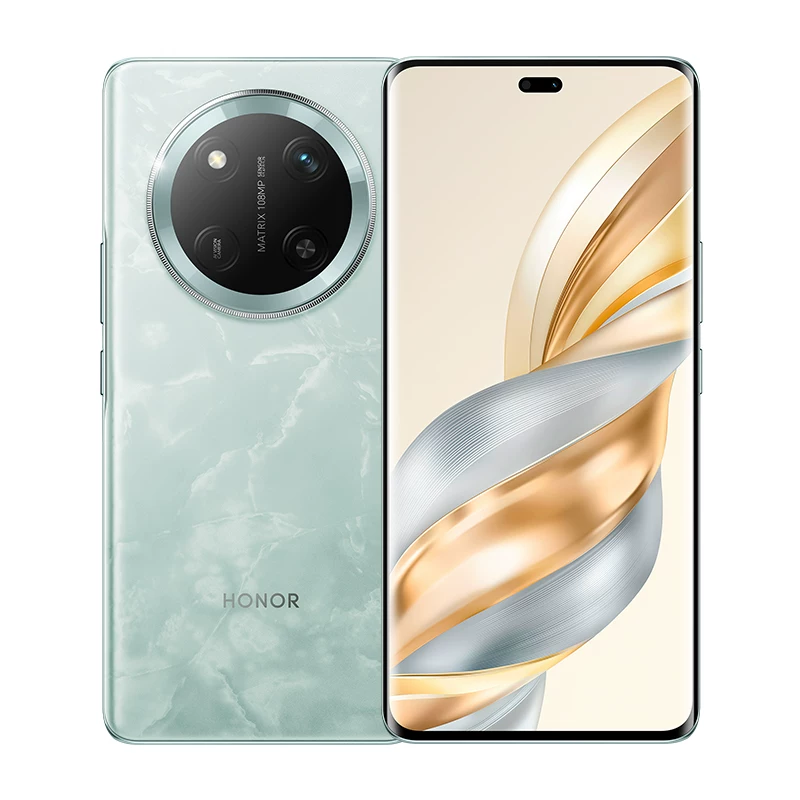 Honor, оранжевый мобильный телефон, аккумулятор x60, 5G, 6600 мАч, большой аккумулятор