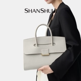 Sansui, оригинальная вместительная и большая сумка через плечо, премиум класс, из натуральной кожи