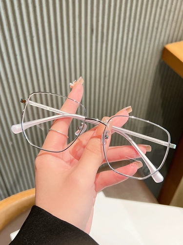 Cula Kinel Корейский анти -мыл -бел -бокал женский приливный артефакт круглый лицевая поверхность Большая рама.