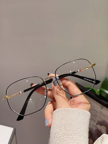 Cula Kinel Golden Simpan Border Border Anti -Blue Lightses Male Su Yan Chao Многосторонние очки миопий