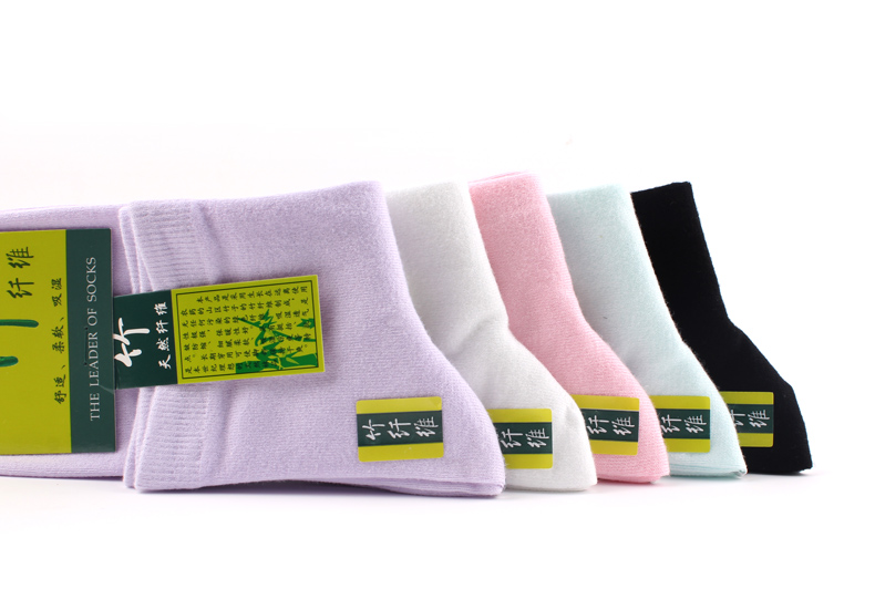 Ôi yêu sợi tre vớ nữ ống vớ mùa xuân và mùa thu phụ nữ vớ tre than khử mùi đen vớ cotton trắng mà không khâu xương tất chân