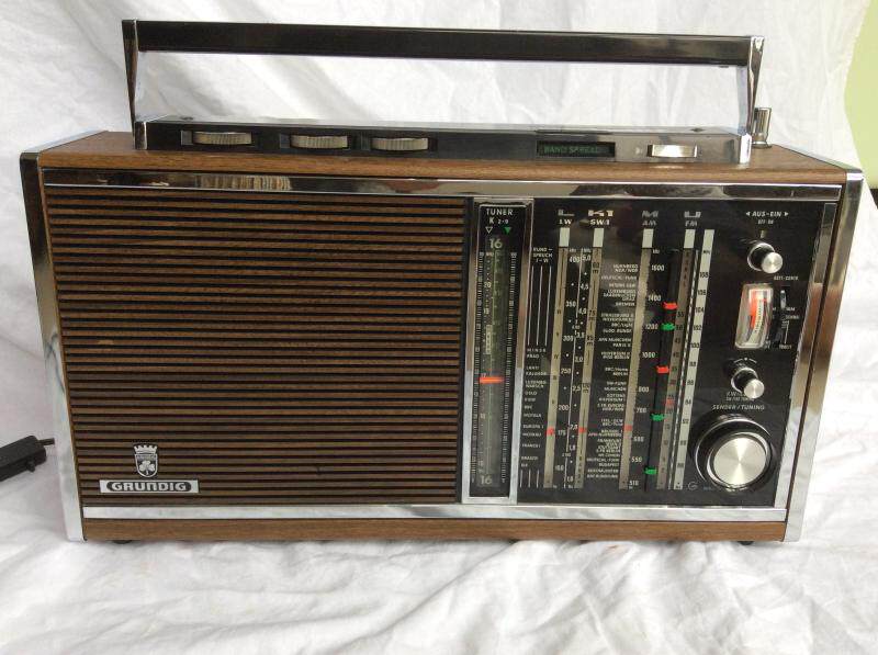 Very new Germany imports Gende satellite S6000 S6001 radio transistor second-hand Gende radio