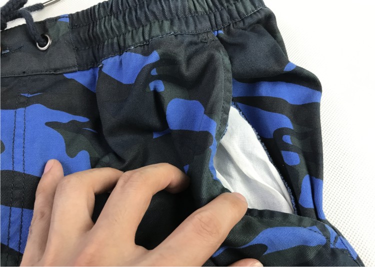 Ngụy trang dụng cụ nam chín quần cotton rửa quần dầm chân ngón chân dây lỏng lẻo kích thước lớn quần thể thao quần ống suông nam