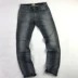 Màu sắc tốt, cotton nguyên chất giặt trắng vừa vặn, quần jean nhỏ thẳng, đường phố retro chân thon, quần nam áo nam Cao bồi