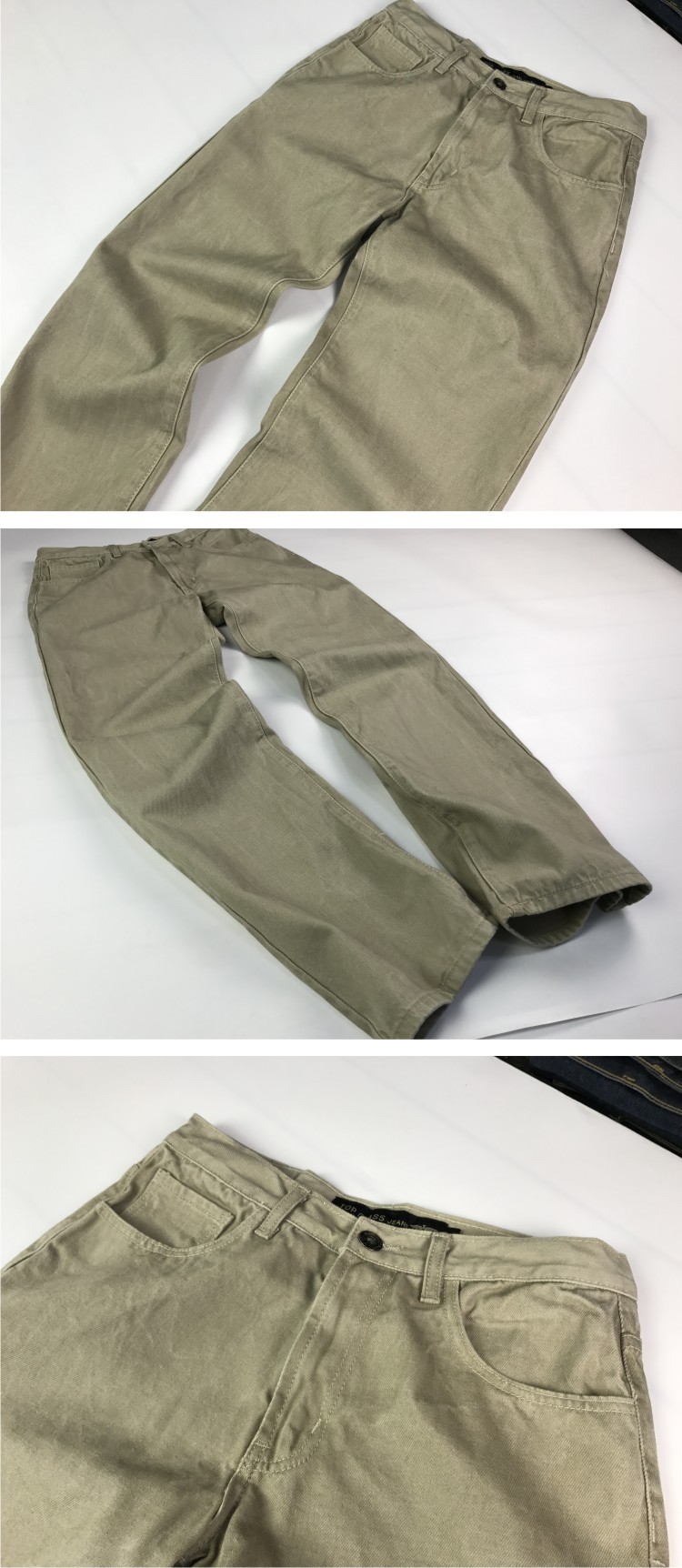 Quần áo bảo hộ lao động quần dày thoải mái cotton giặt twill dày châu Âu và Hoa Kỳ đơn giản nam lỏng quần XL nam quần jean nam cao cấp