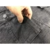 Cotton wash dụng cụ denim áo khoác rộng kích thước lớn mùa xuân và mùa thu áo khoác denim áo khoác rộng chất béo áo khoác áo khoác nam Áo khoác