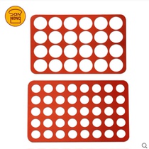 Triple-energy die 24 lian 40 Even round tile crisp die SN0562 round silicone gel die biscuit pancake die SN0561