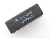 New Motorola MC33079P computing in-line 16-pin integrated block electronic module circuit chip IC