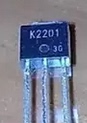 New original K2201 TV power motherboard triode field effect tube 3 pin integrated module chip