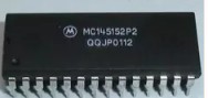 New MC145152P2 frequency synthesizer integrated block electronic module circuit chip IC