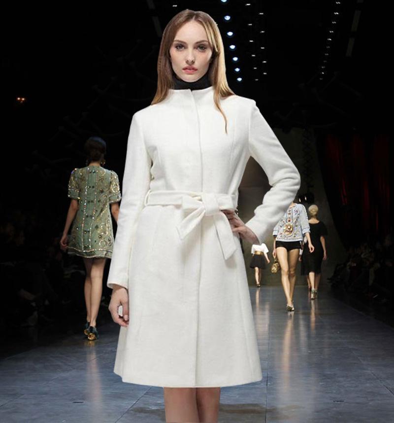 High-end wool Son Jacket Loose Korean version The long version of the original bifacial cashmere Grand coat Female 2021 New Winter