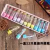 A box of 12 zodiac wishing bottles Creative home high school students lucky bottles Glass bottles small gifts for middle school students