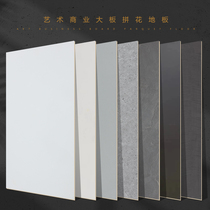 Light luxury gray marble stretch composite wood floor white grinding stone workshop wear resistant board