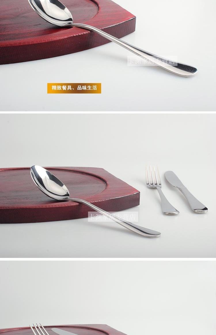 Ba bộ dao kéo bít tết Bộ dao kéo bằng thép không gỉ toàn bộ Bộ đồ ăn phương Tây dao kéo hai bộ - Đồ ăn tối khay đựng thức ăn