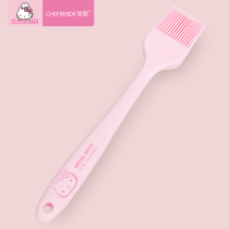 HELLO KITTY (HELLO KITTY) genuine authorized one-piece silicone oil brush barbecue brush baking brush high temperature resistance