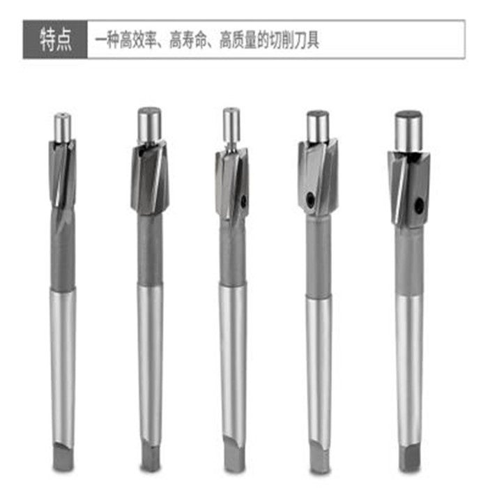 With guide column (exchangeable guide column) Cone Shank Flat-bottomed Countersink 15 15 18 18 24 24 26 28 30 32 34 34 36