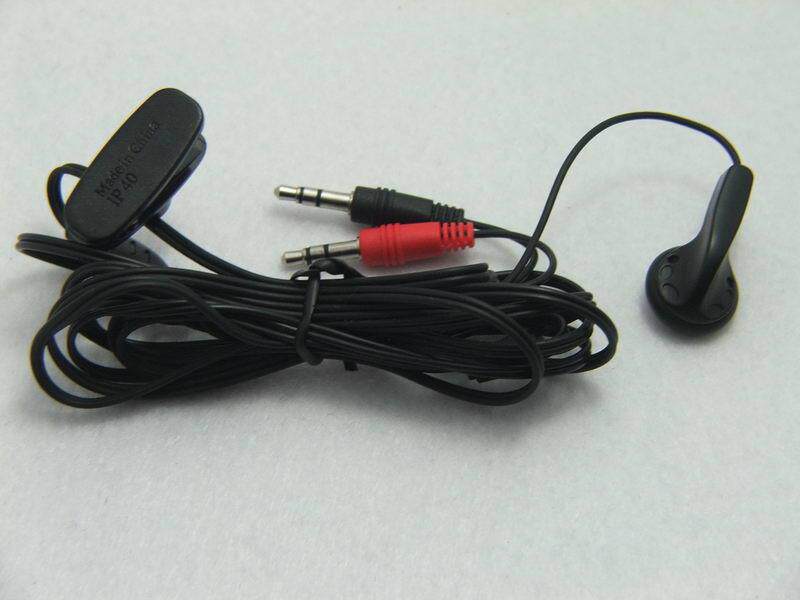 Line length 2.2 meters Unilateral customer service headset QQ voice chat microphone Unilateral headphone Computer microphone