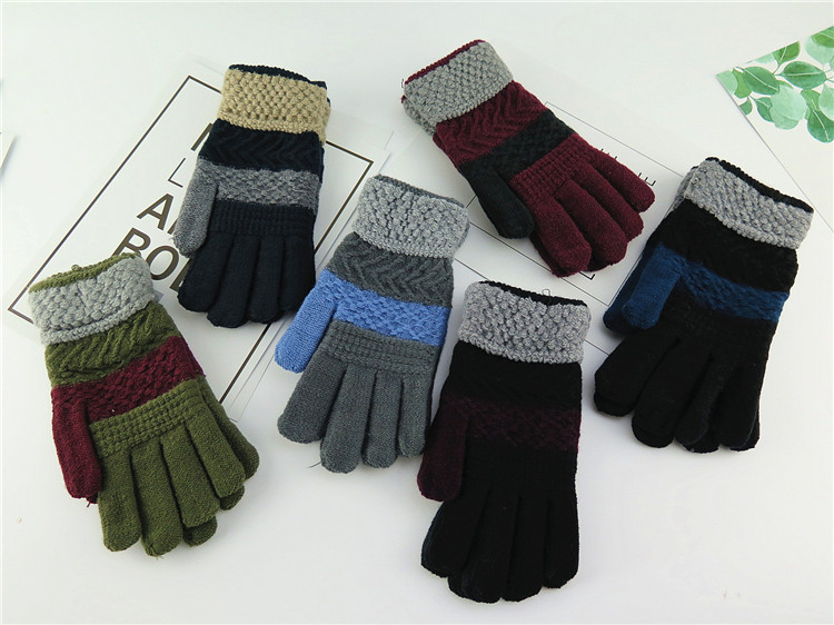 Gants pour homme en de laine - Ref 2781689 Image 8