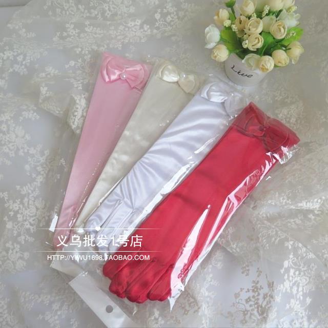 Gants pour fille en satin - Ref 2150611 Image 34