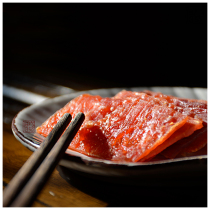 Liufangcuo pork slices pork slices pork preserved honey sauce 200g canned
