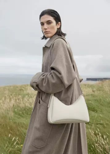 Подлинная французская сумка с плечами полен, женщина старшая ниша, коутина, нишевая сумка, беременная для подмышки по подмыселению