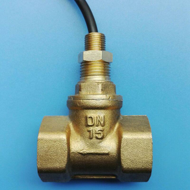 Water flow switch Piston flow signal sensing DN15 copper 4-point sensitivity High availability oil resistance