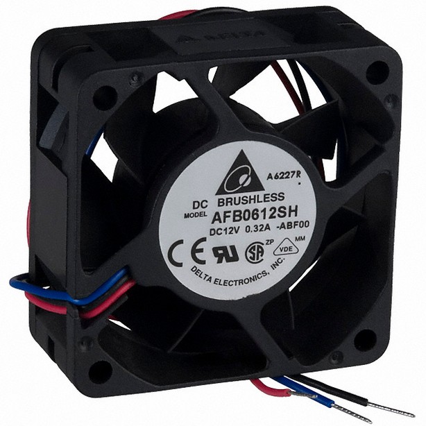 Original DELTA 6025 6CM SERVER FAN 12V 0 32A AFB0612SH DOUBLE BALL BEARING