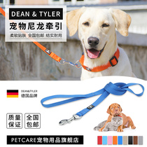 German DEAN TYLER nano wear-resistant nylon dog walking rope Dog chain traction rope belt supplies