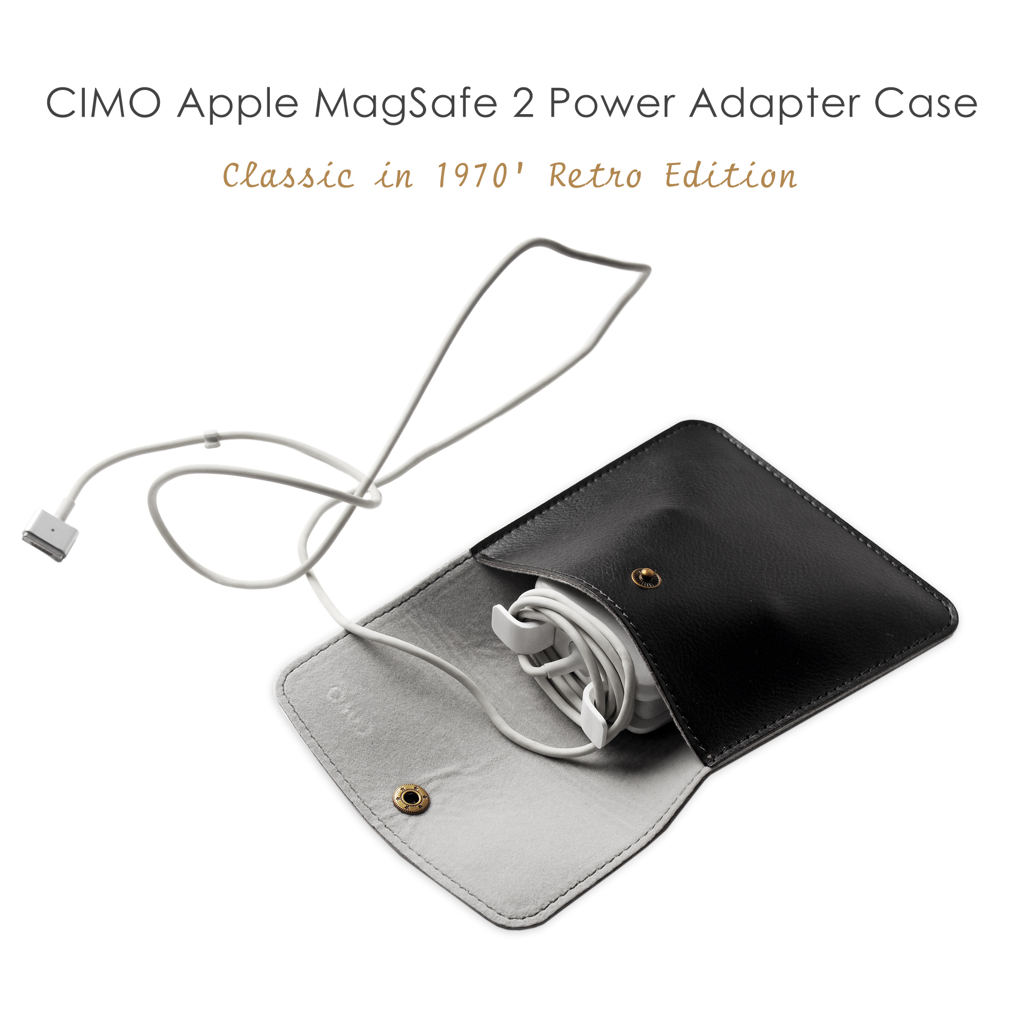 CIMO Apple Apple MagSafe Power Adapter Accessories Leather Protective Cover Power Adapter Pack