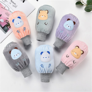 3双儿童袖套纯棉可爱宝宝防污套袖