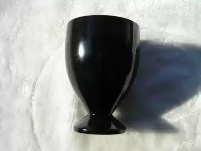 Early Foreign single surplus goods * plain natural lacquer lacquerware wooden cup tea cup coffee cup milk tea cup