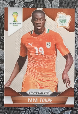 Panini star Ka Yaya Toure Qingdao Huanghai Pharmaceutical Foreign aid (Chinese Super League D)
