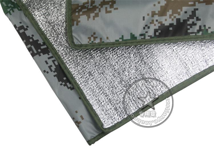 Ngụy trang nóng ngoài trời ẩm pad di động lều cắm trại mat dã ngoại mat ăn trưa pad pad đôi nhôm lá mat - Thảm chống ẩm / Mat / Gối xốp lót sàn cho bé