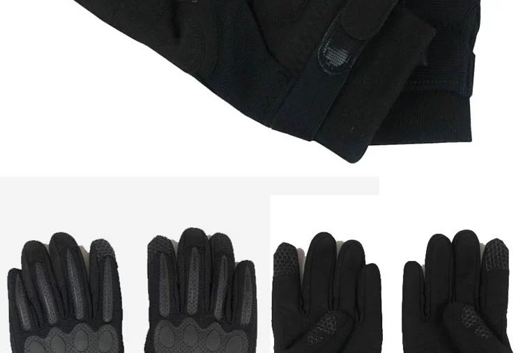 Xác thực giao 07A bên trong găng tay quân đội ngụy trang ngoài trời cưỡi lạnh chiến thuật găng tay ấm áp đầy đủ ngón tay