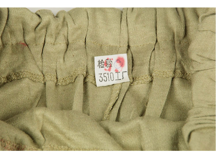 Cổ phiếu xác thực cổ điển mùa thu xanh quần nam cotton ấm quần đan dài quần quân đội bông xanh dài quần tăng quần legging cho bé gái