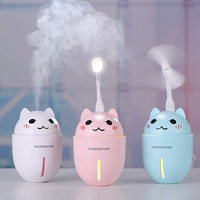 Máy tạo độ ẩm USB mini mèo dễ thương tại nhà phòng ngủ im lặng rung cùng một đoạn quạt cầm tay đèn bàn ba trong một - Máy giữ ẩm máy tạo độ ẩm xe hơi