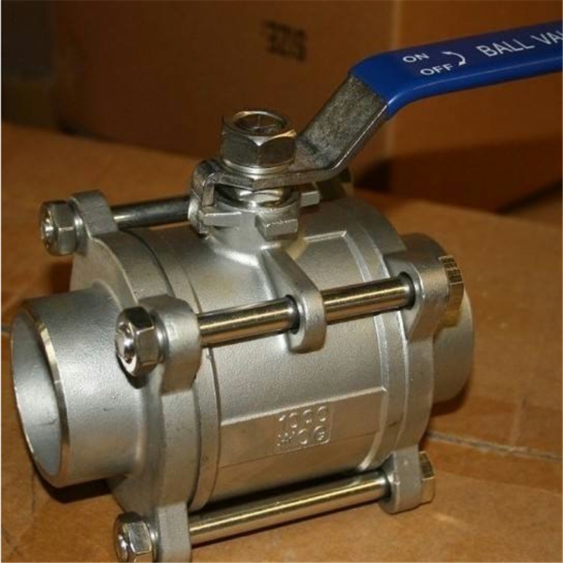 304 Stainless steel three-piece welding ball valve for welder ball valve Q61F-16P 25P 40P