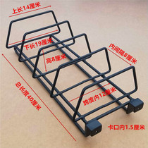 Supermarket shelf Rack Beam Ladder Type Dish Rack Hook rack Dish Bay Square Card Shelving Square Card Shelving Bowl rack Dish Rack Bracket