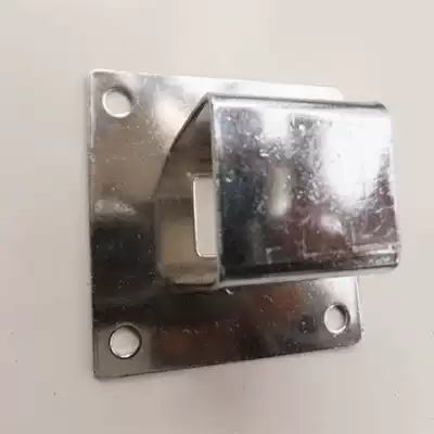 Square seat square tube base clothing props AA column base square tube square tube fixed base plating thickening accessories