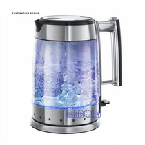 German Shorte Glass Electric Kettle Home electric kettle High power Kettle British Temperature-controlled with Blu-ray Fast