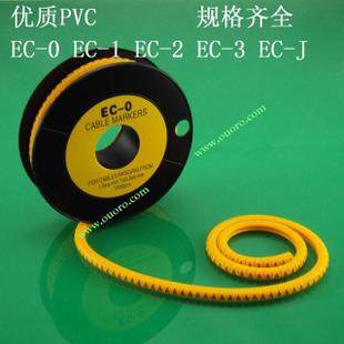 EC-0 Number Pipe Wire Mark Pipe Wire Label Sleeve 1000 Digital Volume Price