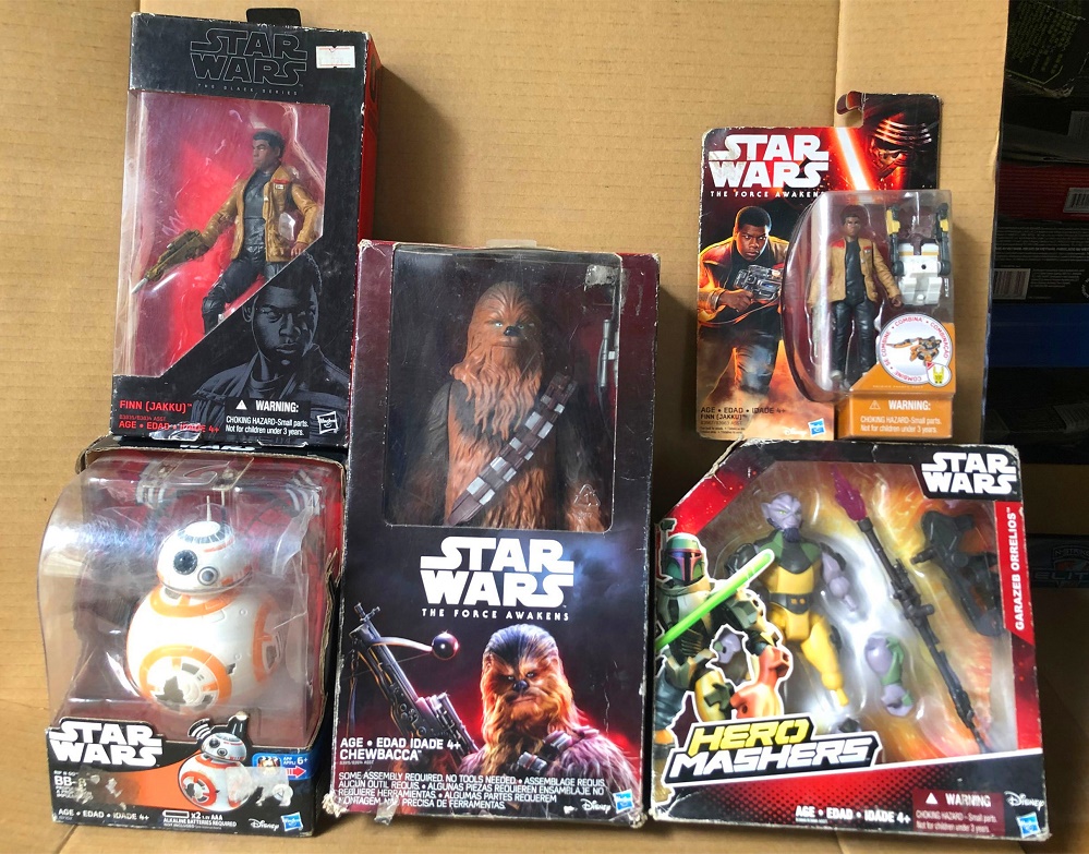 Clear Cabin Box Loss Child Treasure of Star Wars BB-8 Robot Chubakafinn Model B7102