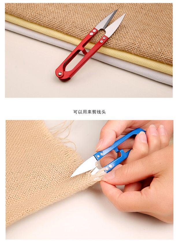 Full 9.9 miễn phí vận chuyển cross stitch trợ chữ U kéo kéo chủ đề kéo mùa xuân sợi khâu kéo - Công cụ & phụ kiện Cross-stitch tranh thêu chữ thập