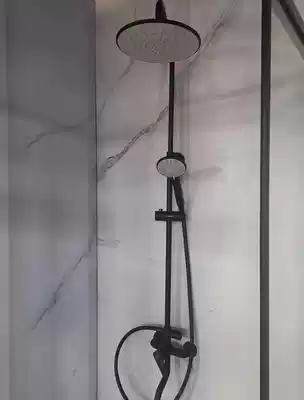 Nine Mu air can shower black shower faucet black shower set 36509 36509-122 DB-1