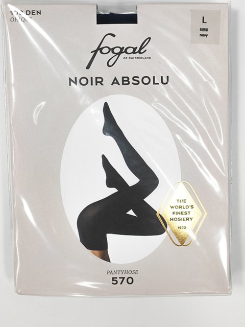 Swiss Imported Fogal Noir Absolut 100D Autumn and Winter Warm Super Soft Elastic Pantyhose 570