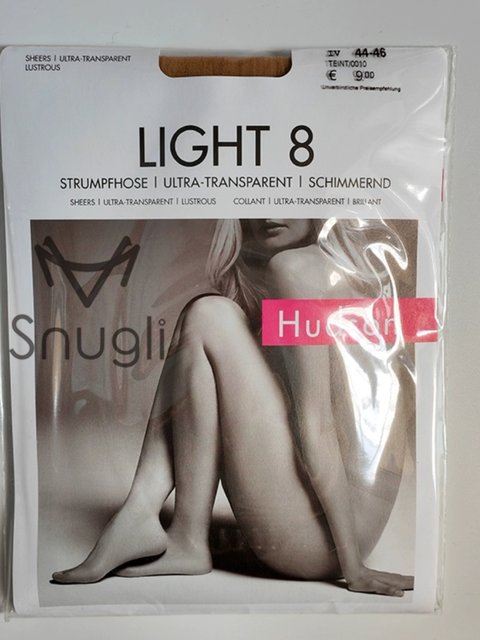 German Imported Hudson Light 8D Invisible Ultra-Thin Sexy Breathable Transparent Composite Silk Pantyhose