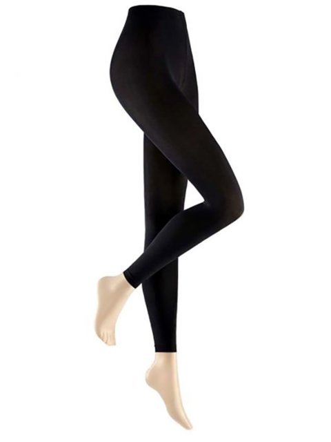 German Imported Hudson Thermo Matte Stretch Autumn and Winter Warm 100D Fleece-Lined Base Nine-Point Leggings