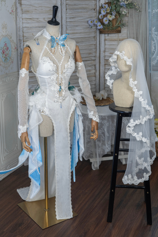 Endless Isle Goddess of Victory Nikke Isabella Honeymoon Party Cosplay Game Female Character