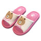 Kuailu spring and autumn cartoon linen slippers for boys and girls, cute non-slip baby home